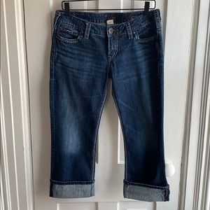 Silver Jeans Santorini Capri Crop